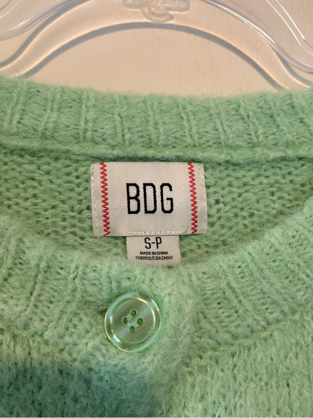 New Urban Outfitters BDG Becca tea time teapot oversized cardigan sweater - Picture 6 of 9
